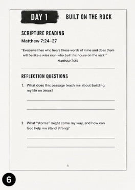 Built Through Faith - 30-Day Bible Study & Reflection Guide